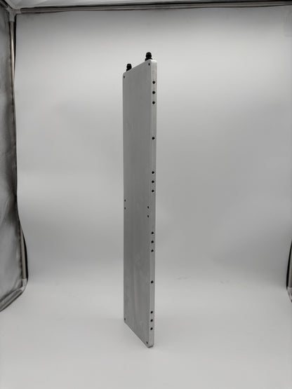 Double long VDA battery module cooling plate