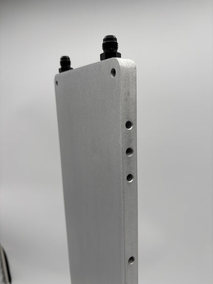 Double long VDA battery module cooling plate