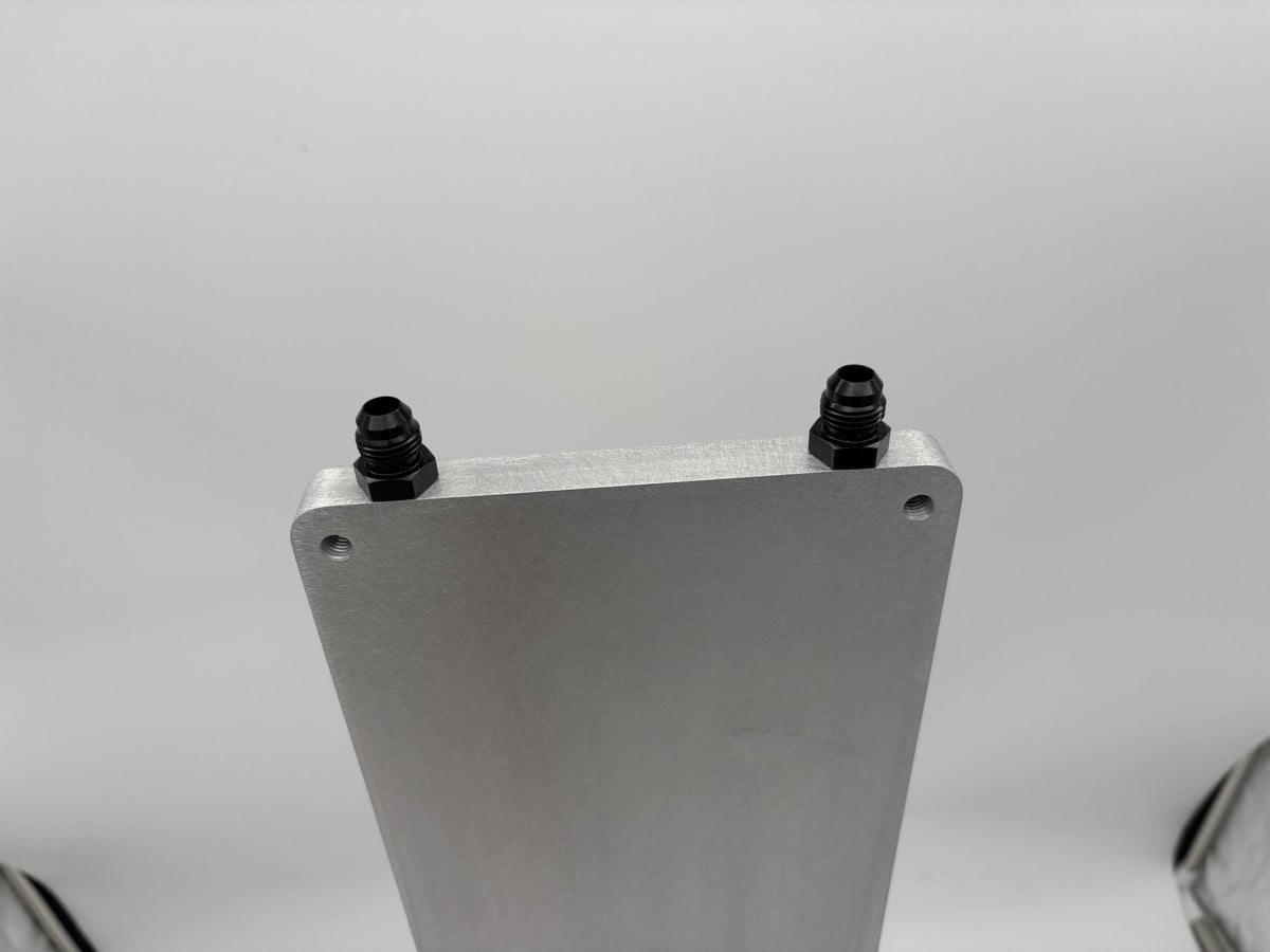 Double long VDA battery module cooling plate