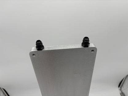 Double long VDA battery module cooling plate