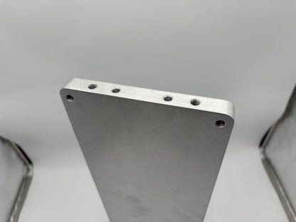 Double long VDA battery module cooling plate